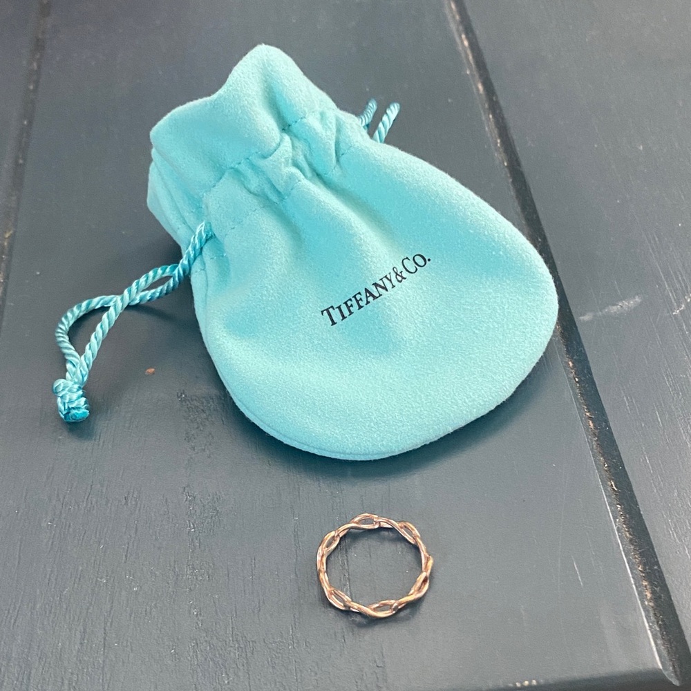 Tiffany & Co. Silver Infinity Ring